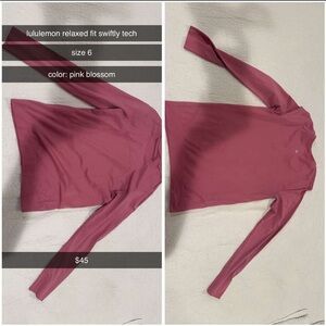 Lululemon swiftly tech shirt